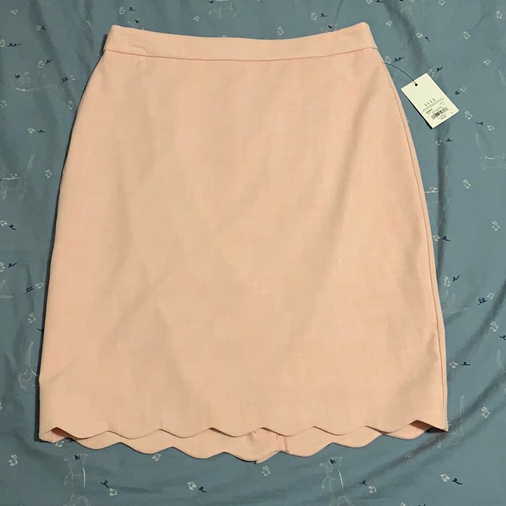 ELLE heather pink skirt